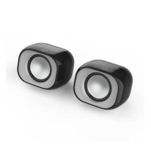 Bocinas HP DHS-2111 BOCINA 2.0 MULTIMEDIA HP Rated power: 2x 3W Conexión: 3.5 mm jack (audio) - USB (power) / Power supply: USB (5V)