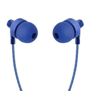 Audífonos Alámbricos In-Ear con Micrófono Incluido STRETTO Color Azul | PERFECT CHOICE