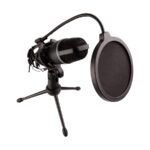 PC-110583 Microfono para Streaming con Tripié Reducción de Ruido Noise Barrier | PERFECT CHOICE