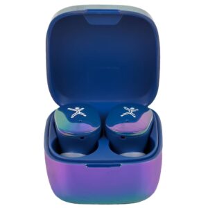 PC-117254 Audífonos Inalámbricos Bluetooth Brillantes Pearl Color Azul | PERFECT CHOICE