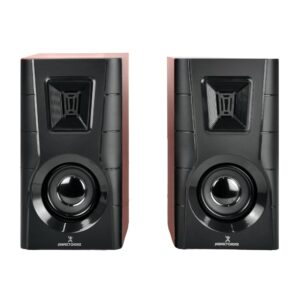PC-112686 Bocinas para Computadora Acabado de madera Sonido 2.0 Meridian | PERFECT CHOICE