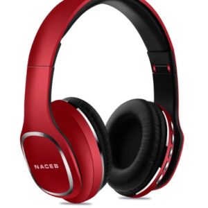 Diadema Bluetooh Cetus Naceb Technology NA-0307R - Rojo, Bluetooth