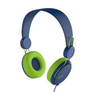 Diadema Naceb Technology NA-0313A - Diadema, Azul con verde, 1.2 m