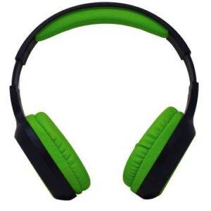 NECNON NBAB042600 Audifonos over-ear bluetooth nbh-04 pro alta potencia radio fm micro sd 3.5mml manos libres negro/verde