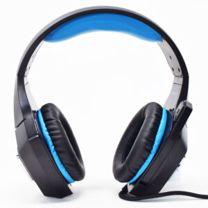 NECNON NBHG-DRAGON HI-FI Headset gaming over-ear nbhg dragon led alambrico diadema flexible con vibracion microfono 3.5mm usb pc consolas celular c/adaptador azul