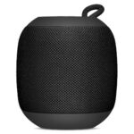 Bocina bluetooth - inalambrica, recargable, stereo c/radio fm, lector usb, micro usb, 3.5 mm, redonda, portatil, antideslizante, negro, BROBOTIX 263069