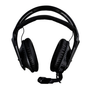 Diadema GAME FACTOR HSG500 - micrófono removible, 3.5mm, ultra ligeras, carbon fiber