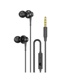 Audifonos VORAGO EP-104 3.5mm negro manos libres almohadilas intercambiables