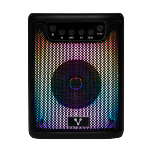Mini bafle VORAGO KSP-180 negro 3 pulgadas 10watts rms / recargable / tws bt 4hrs carga usb tipo c