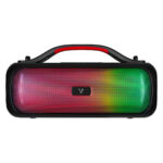 Bocina VORAGO BSP-440 bluetooth / usb / luz frontal rgb / tws / 20w rms con hasta 5 hrs autonomia / ipx5