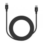 GETTTECH cable usb c a usb c velocidad de transferencia rapida - 2 metros, compatible con diferentes dispositivos, color negro mod. GCU-UCQC-01