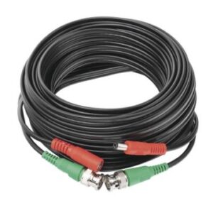 Cable Coaxial Armado HIKVISION DIY-10M-HD - 10 mts, Negro