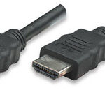 MANHATTAN 323222 Cable HDMI de Alta Velocidad con Canal Ethernet HEC - ARC, 3D, 4K a 30Hz, Macho a Macho, Blindado, Negro, 3 m