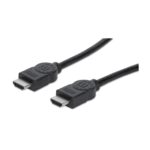 MANHATTAN 308458 Cable HDMI de Alta Velocidad FHD - Blindado, Negro, 22.5 m Color Negro.