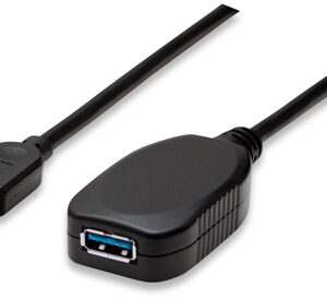 MANHATTAN 150712 Cable de Extensión Activa USB A Macho / A Hembra - 5 m, Súper Velocidad