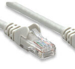 Cable de red UTP - Cat5e, 4.2m (14ft), 100 Cobre, Contactos chapa de oro, Cable Patch Gris INTELLINET 319812