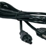 MANHATTAN 348591 CABLE CORRIENTE PARA LAP TOP (TRIPLE) - 1.8 m Color Negro.