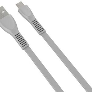 Cable USB a Micro USB Naceb Technology NA-0103G - 1 m, Gris