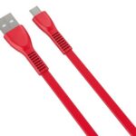 Cable USB a Micro USB Naceb Technology NA-0103R - USB, Micro USB, 1 m, Rojo