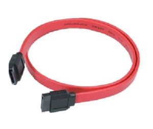 Cable SATA BROBOTIX 034358 - SATA, Rojo
