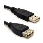 Cable Extensión USB BROBOTIX 054320 - USB, 0, 9 m, Negro