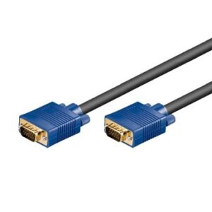Cable VGA - HD15 - 1.8 m, VGA (D-Sub), VGA (D-Sub), Macho/Macho, Azul, 311818 BROBOTIX