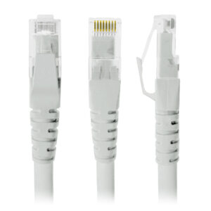 Cable de Patch Red - CAT6 UTP BROBOTIX 308217B, 3.0 m, Blanco