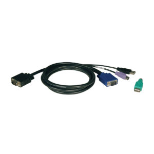 TRIPP-LITE P780-015 Juego de Cables Combinados Tripp lite USB/PS2 para KVMs NetController serie B040 y B042 - 4.573 m (15 pies)