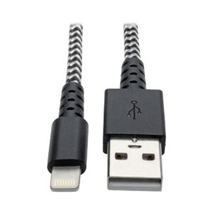 Cable USB/Lightning TRIPP-LITE M100-003-HD - USB A, Lightning, Macho/Macho, 0, 91 m, Negro
