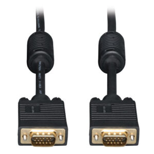 P502-006 Cable VGA coaxial para monitor TRIPP-LITE - VGA (D-Sub), VGA (D-Sub), Negro