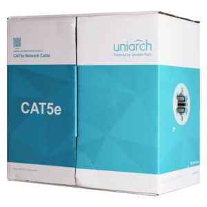 Cableado UTP UNIARCH CAB-LC2100A-IN - 305 m, CAT5e, Azul, Cableado por UTP, Interior