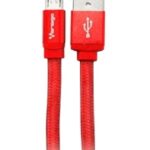 AC-365810-31 Cable USB VORAGO CAB-113 - Micro USB, USB, 1 m, Rojo