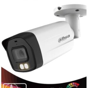 Dahua Technology DAHUA HAC-HFW1509TMN-IL-A - Cámara Bullet de 5 MP Dual Inteligente y Full Color. 2.8 mm y un ángulo de visión de 111° - micrófono, 40 mts, WDR de 130 dB
