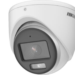 HIKVISION DS-2CE70KF0T-MFS Turret TURBOHD 3K (5 Megapixel) / Micrófono Integrado / Lente 2.8 mm / Imagen a Color 24/7 (ColorVu)