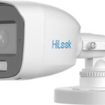HILOOK THC-B129-PS Bala TURBOHD 2 Megapixel (1080p) / Imagen a Color 24/7 / Lente 2.8 mm / ColorVu Lite / Luz Blanca 20 mts / IP66 / Policarbonato / Microfono Integrado