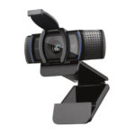 Webcam LOGITECH C920s - 720p, Vídeo Full HD 1080p más Rápido y Fluido, Videoconferencias HD 720p, Audio Estéreo Natural (Dos Micrófonos)