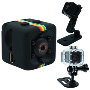 Cámara OVALTECH OV-MCAM -OV-MCAM Camara Estilo SQ11 - HD 1080p Video Sensor Vision Nocturna (Incluye Mica) Marca OVALTECH