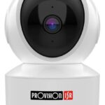 PROVISION-ISR PT-848 Cámara domo Wifi 4 MP - Lente fijo 4 mm(84°), cubre hasta 10 metros en vision nocturna y gira en PT (Pan:348° - Til: 70°), audio en 2 via, MicroSD (256GB)