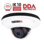 PROVISION-ISR DMA-320IPEN-28-V4 Camara antivandalica IP 2 MP - Lente 2.8mm (108°), de dia detecta hasta 40 mts/Reconoce: 8 mts/Idetifica: 4 mts, IR 10 mts, RF, CheckPoint, micro, IP67