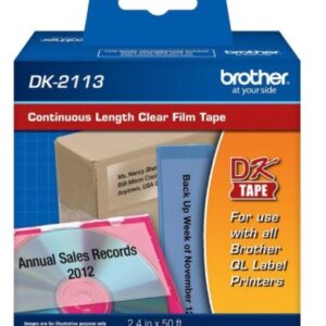 Cinta Plástica BROTHER DK2113 - 62 mm de Ancho