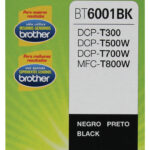Botella de tinta Negra BROTHER BT6001BK - compatible solo con equipos DCPT300, DCPT500W, DCPT700W, MFCT800W