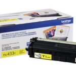 Tóner BROTHER TN433Y amarillo - rendimiento apróximado 4, 000 páginas, compatible con MFCL8900CDW