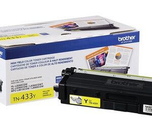 Tóner BROTHER TN433Y amarillo - rendimiento apróximado 4, 000 páginas, compatible con MFCL8900CDW