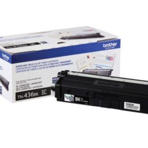 Tóner BROTHER Valor TN436BK negro - rendimiento aproximado 6, 500 páginas, compatible con MFCL8900CDW, MFCL9570CDW, HLL9310CDW