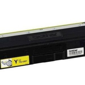 Tóner BROTHER Valor TN436Y amarillo - rendimiento aproximado 6, 500 páginas, compatible con MFCL8900CDW, MFCL9570CDW, HLL9310CDW