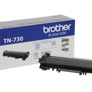 Tóner BROTHER TN730 - negro, rendimiento aproximado 1, 200 páginas, para equipos DCPL2551DW.