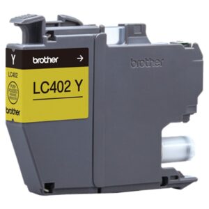 Cartucho de tinta BROTHER LC402Y amarillo