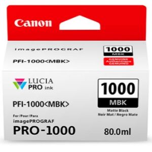 Tanque CANON PFI-1000 MBK - Negro