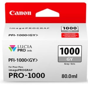 Tanque CANON PFI-1000 GY - Gris