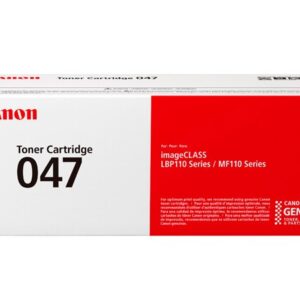 Toner CANON 047 BK - Laser, 1600 páginas, Negro, imageCLASS MF113
